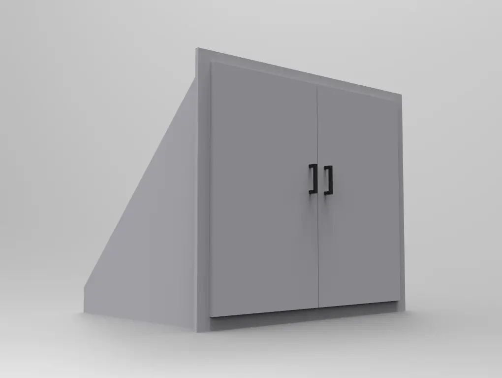 Door Cabinet 1.2m (No LED, Custom)