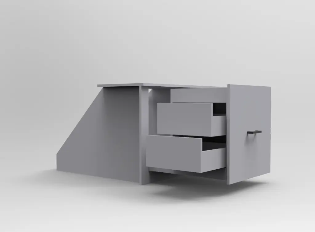 Luxe Ladekast Mini 1.2m