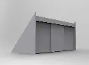 Sliding Door Cabinet 2.4m
