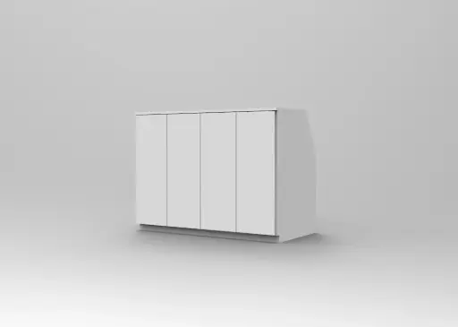 Kast met 4 Deur 1.2m