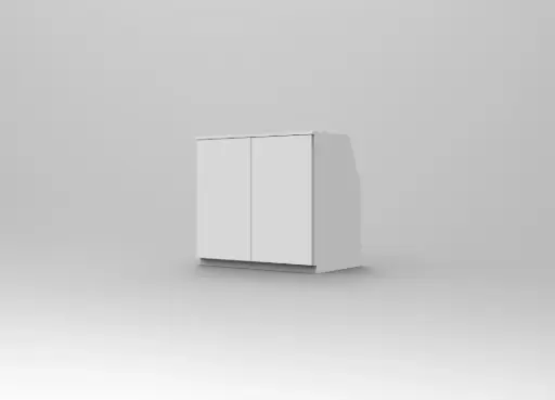 Kast met 2 Deur 96cm